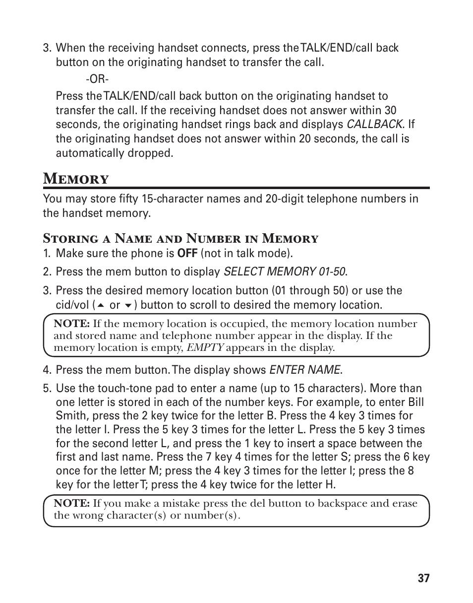 GE 21029 User Manual | Page 37 / 116