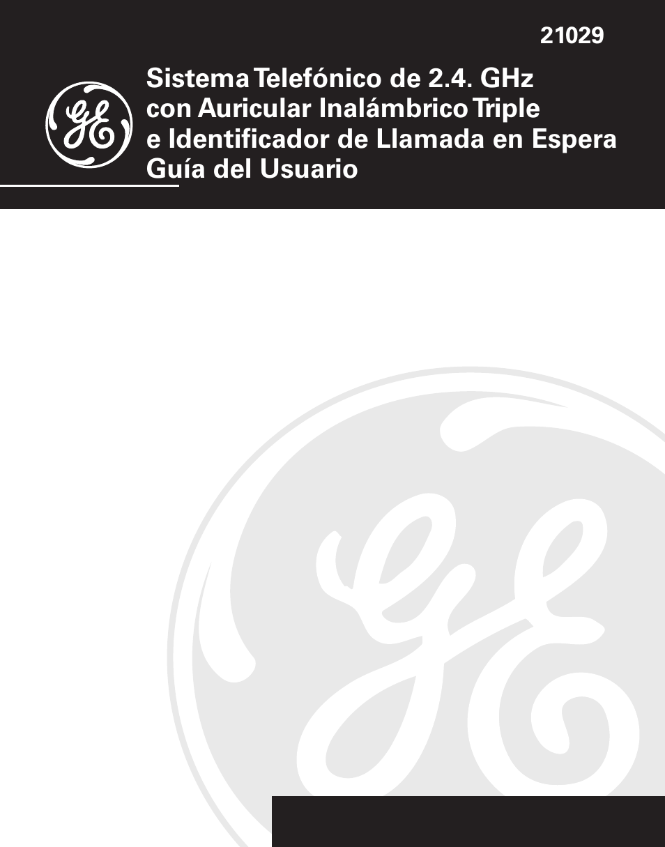 GE 21029 User Manual | Page 59 / 116