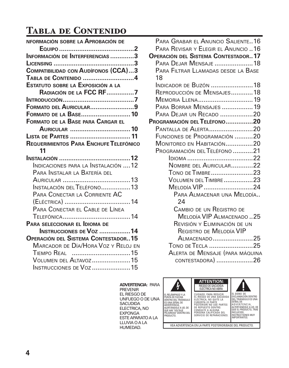 GE 21029 User Manual | Page 62 / 116
