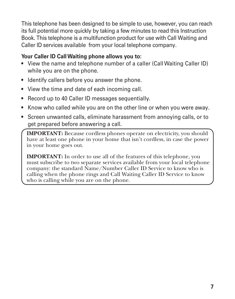 GE 21029 User Manual | Page 7 / 116