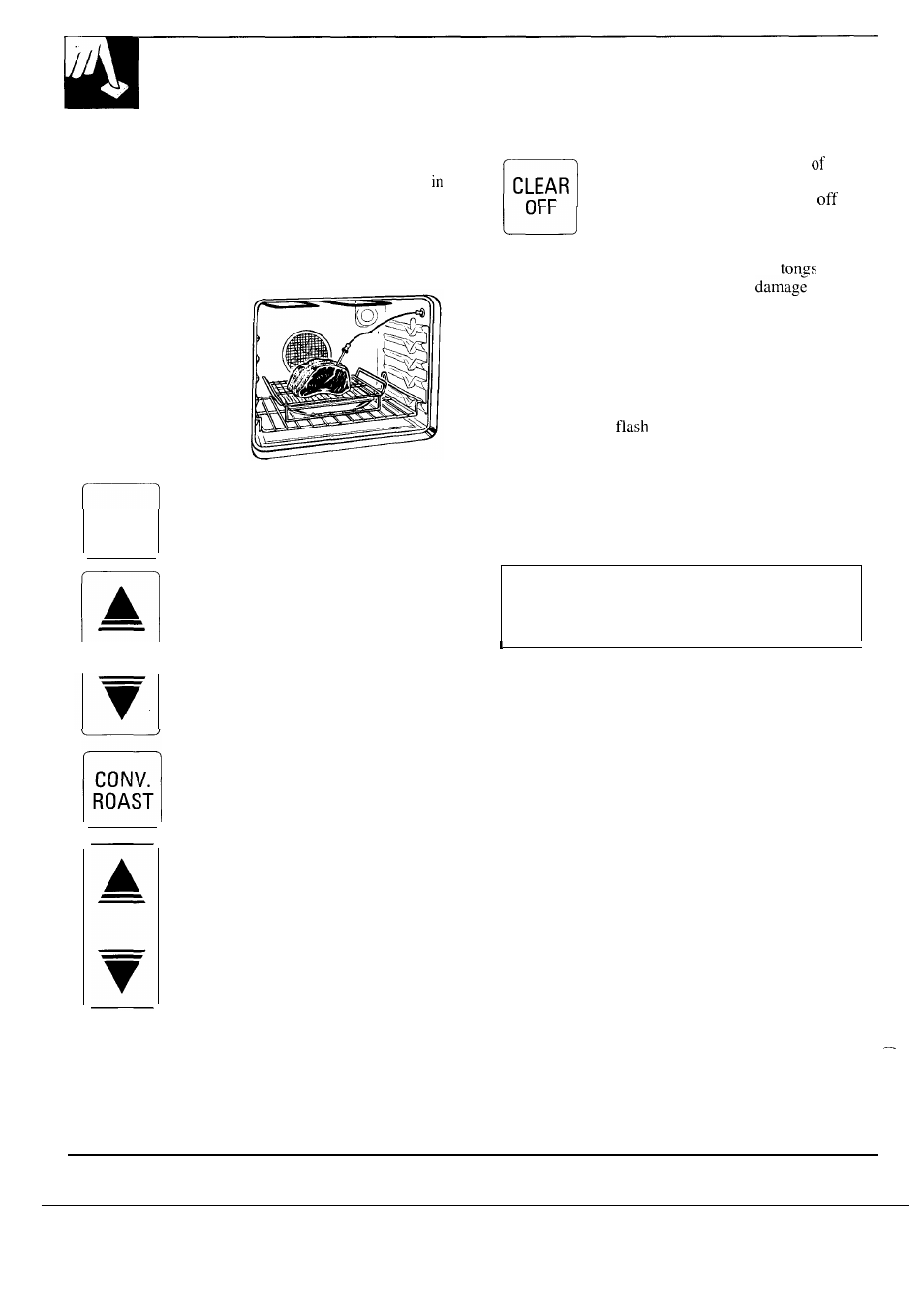 Probe ,24,25, Convection roasting | GE JKP17 User Manual | Page 16 / 40