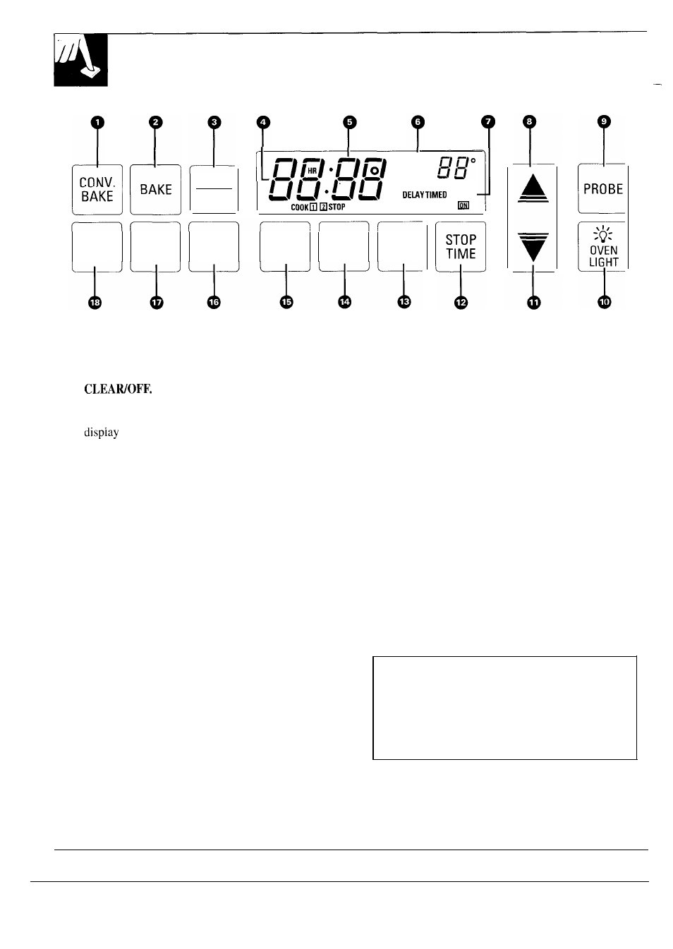 Control panel, Features of your oven control | GE JKP17 User Manual | Page 6 / 40