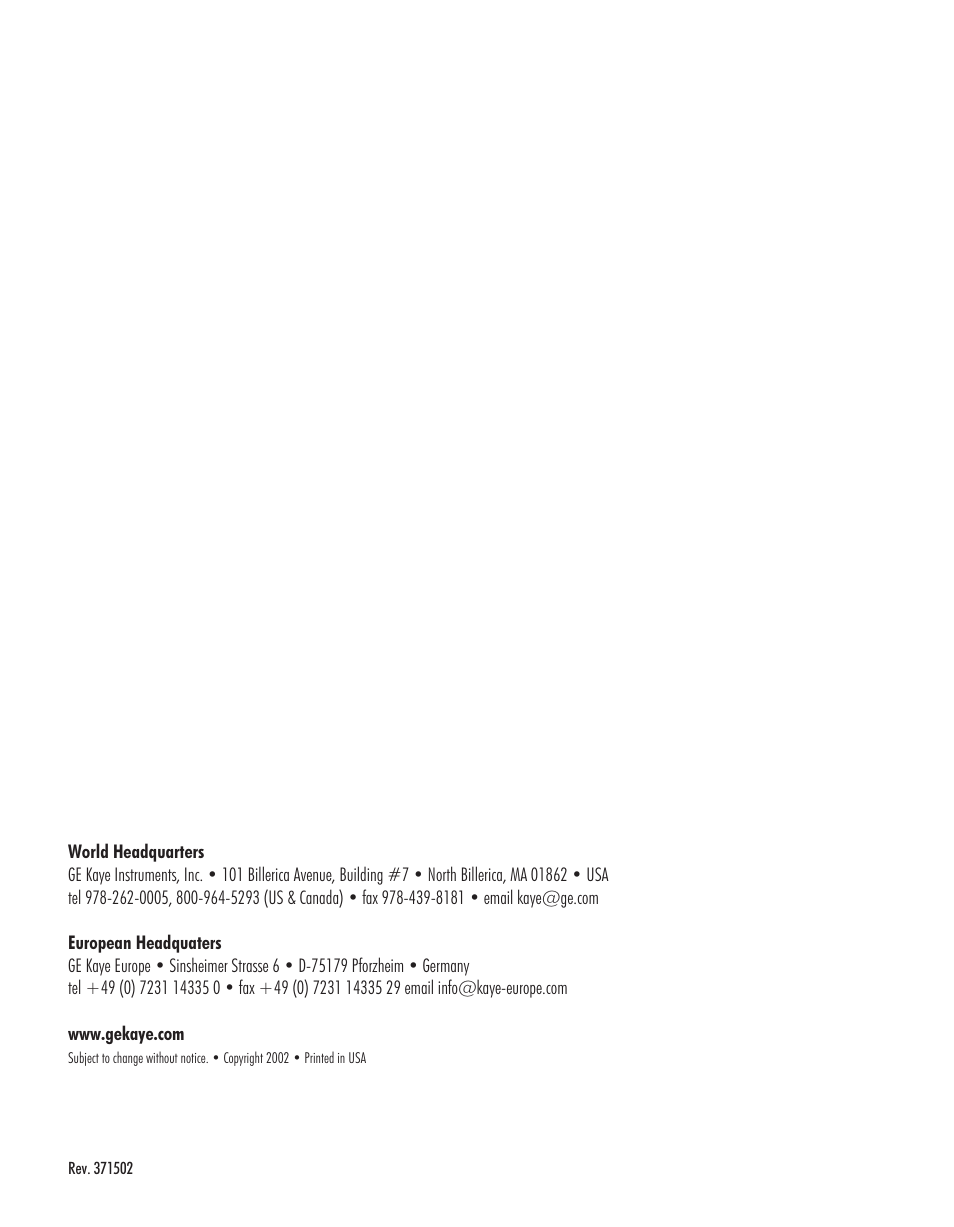 GE CTR 80 User Manual | Page 2 / 61