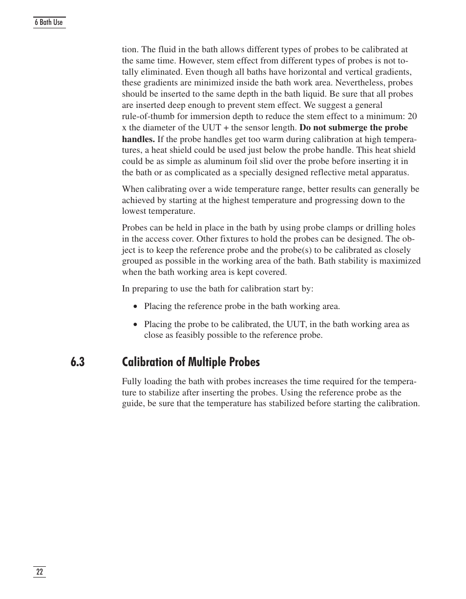 3 calibration of multiple probes 22, 3 calibration of multiple probes | GE CTR 80 User Manual | Page 26 / 61