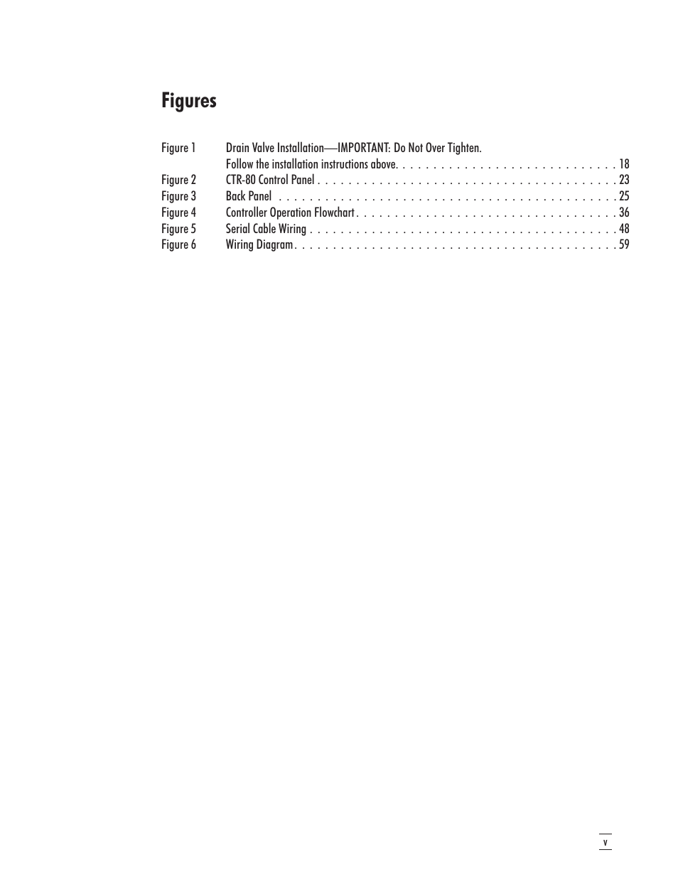 Figures | GE CTR 80 User Manual | Page 7 / 61