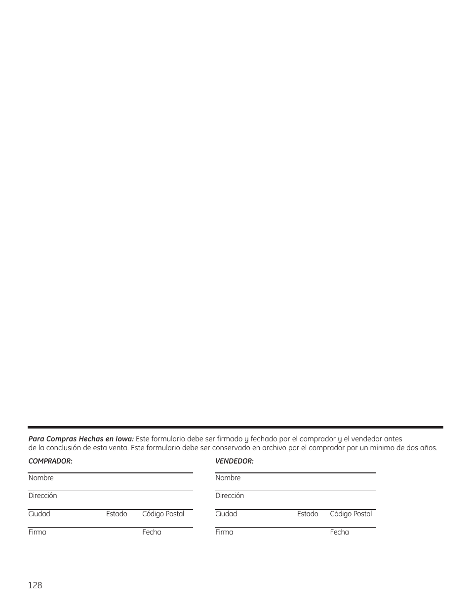 GE 23 User Manual | Page 128 / 132
