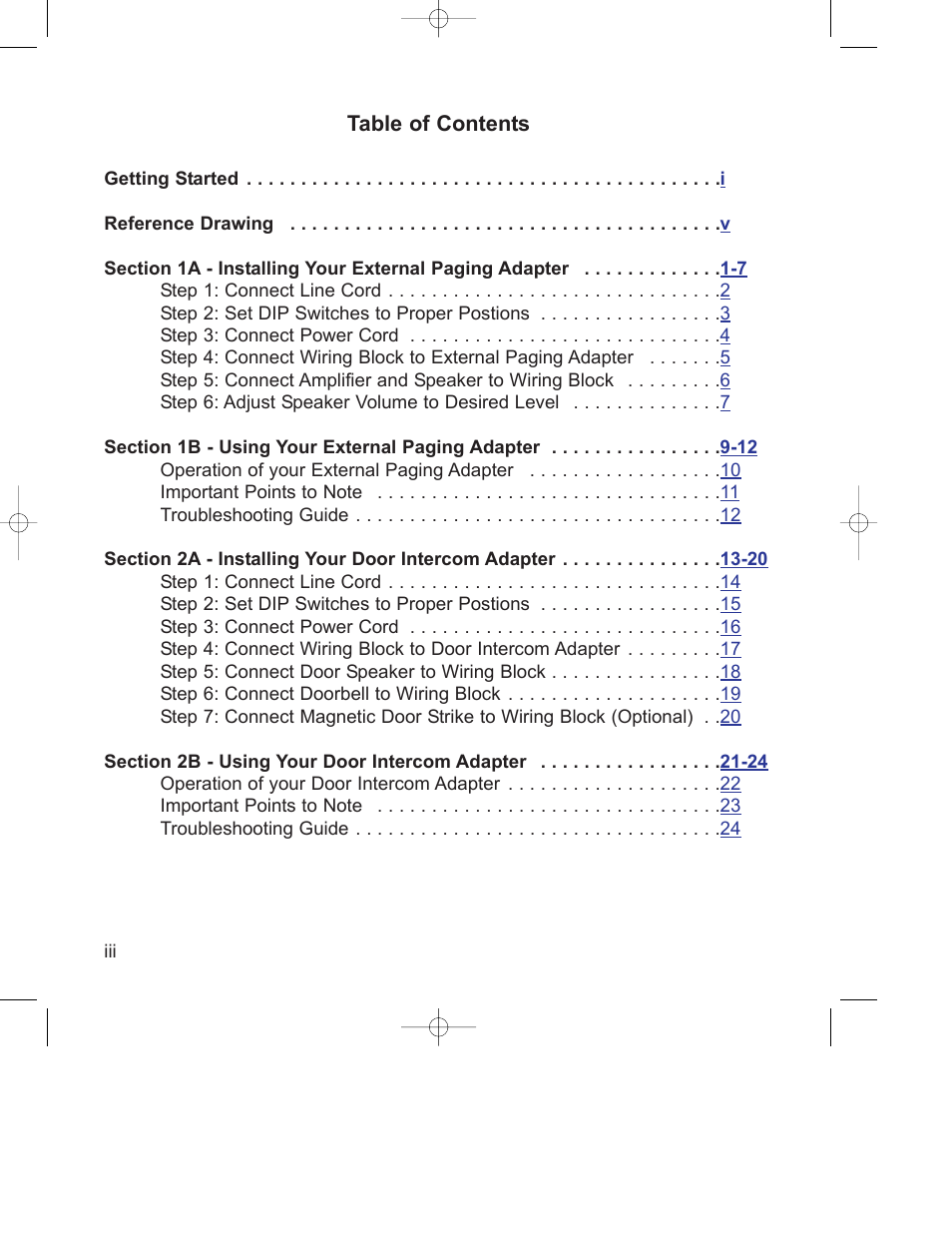 GE 800-EFM User Manual | Page 4 / 44