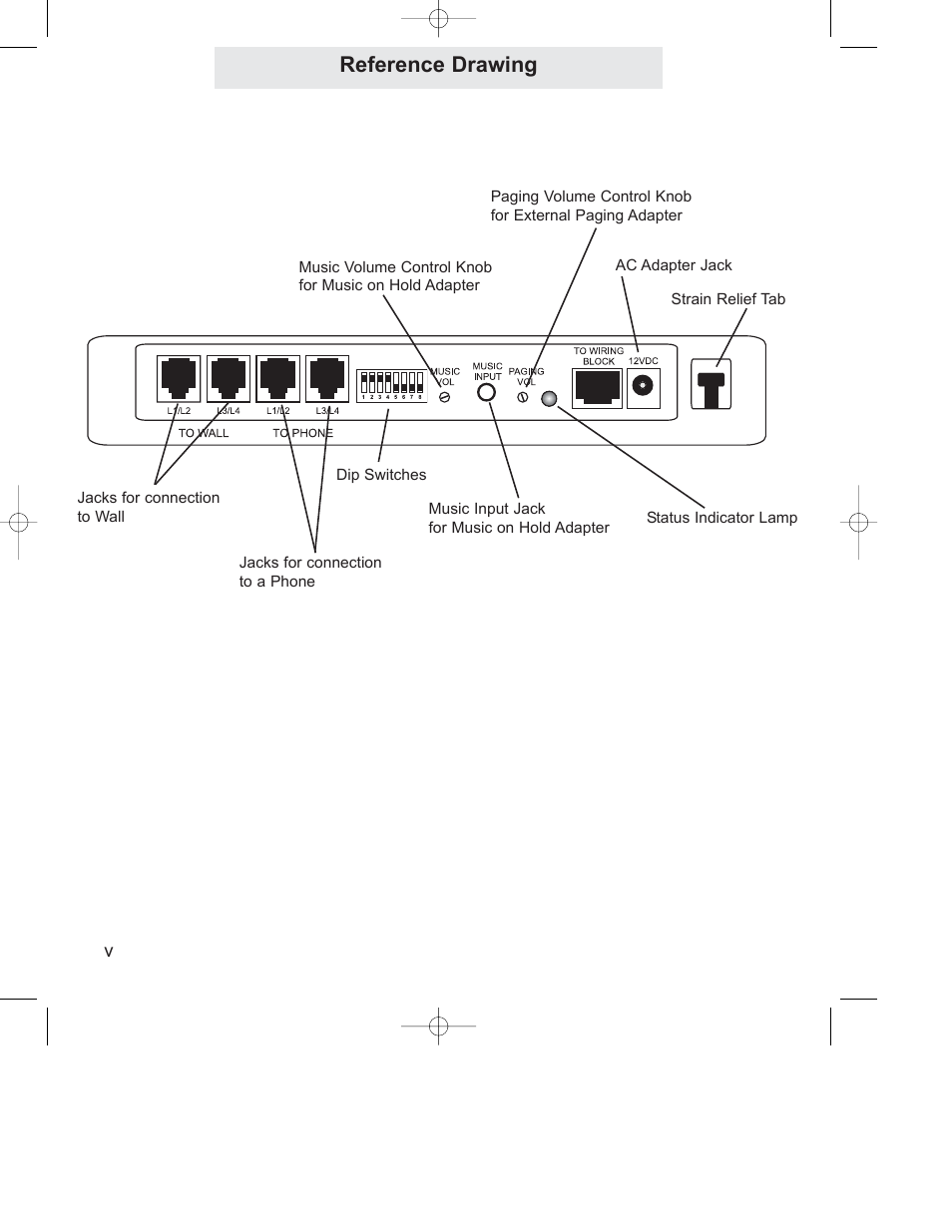 Reference drawing | GE 800-EFM User Manual | Page 6 / 44