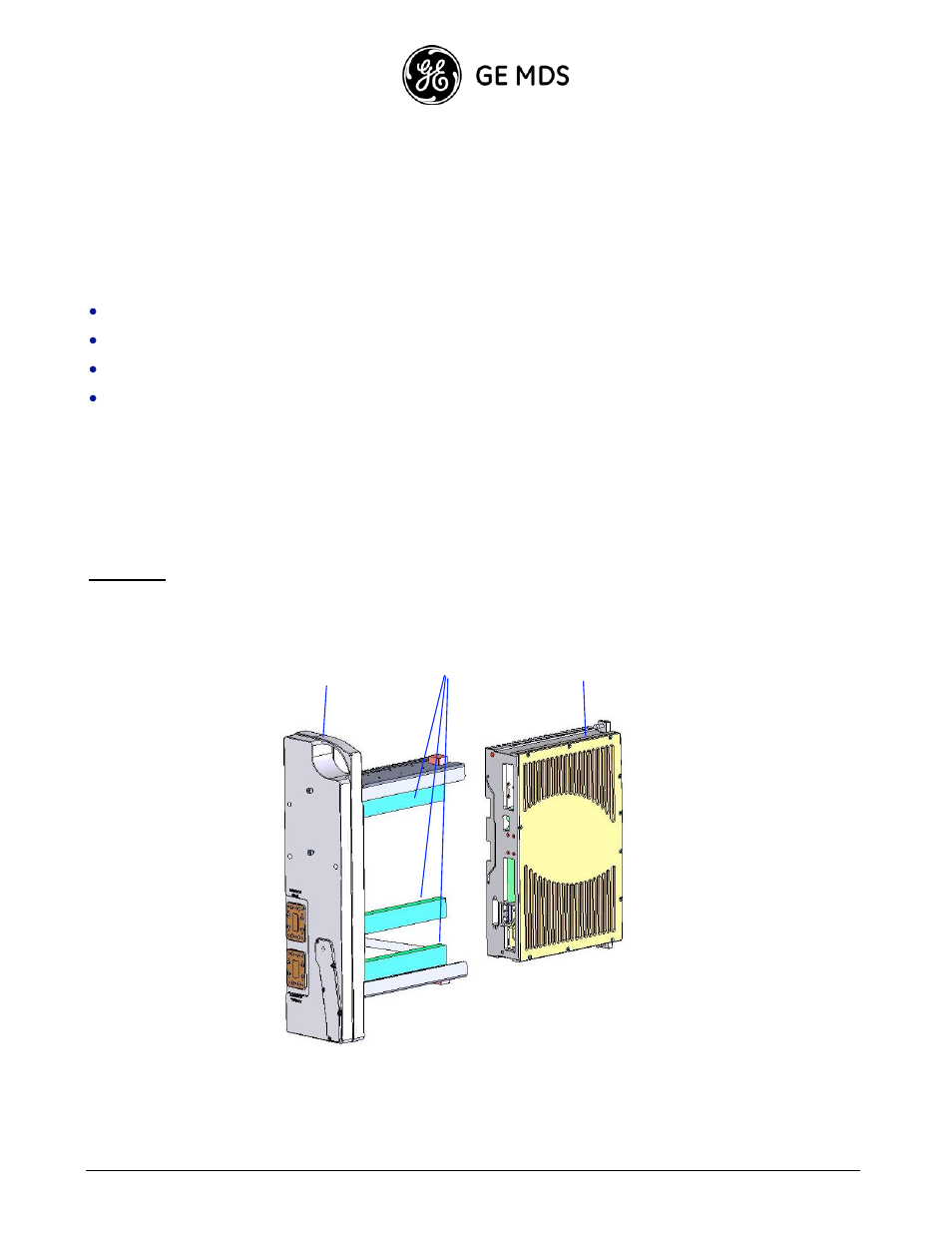 1+0/1+1 installation, Assembling the rfu and ocb | GE HC HP User Manual | Page 10 / 114