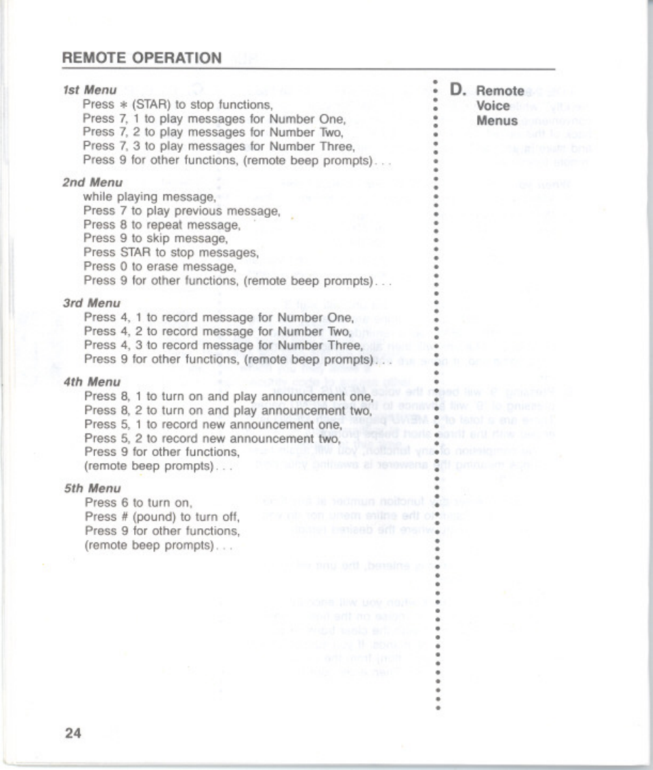 GE 2-9876 User Manual | Page 24 / 34