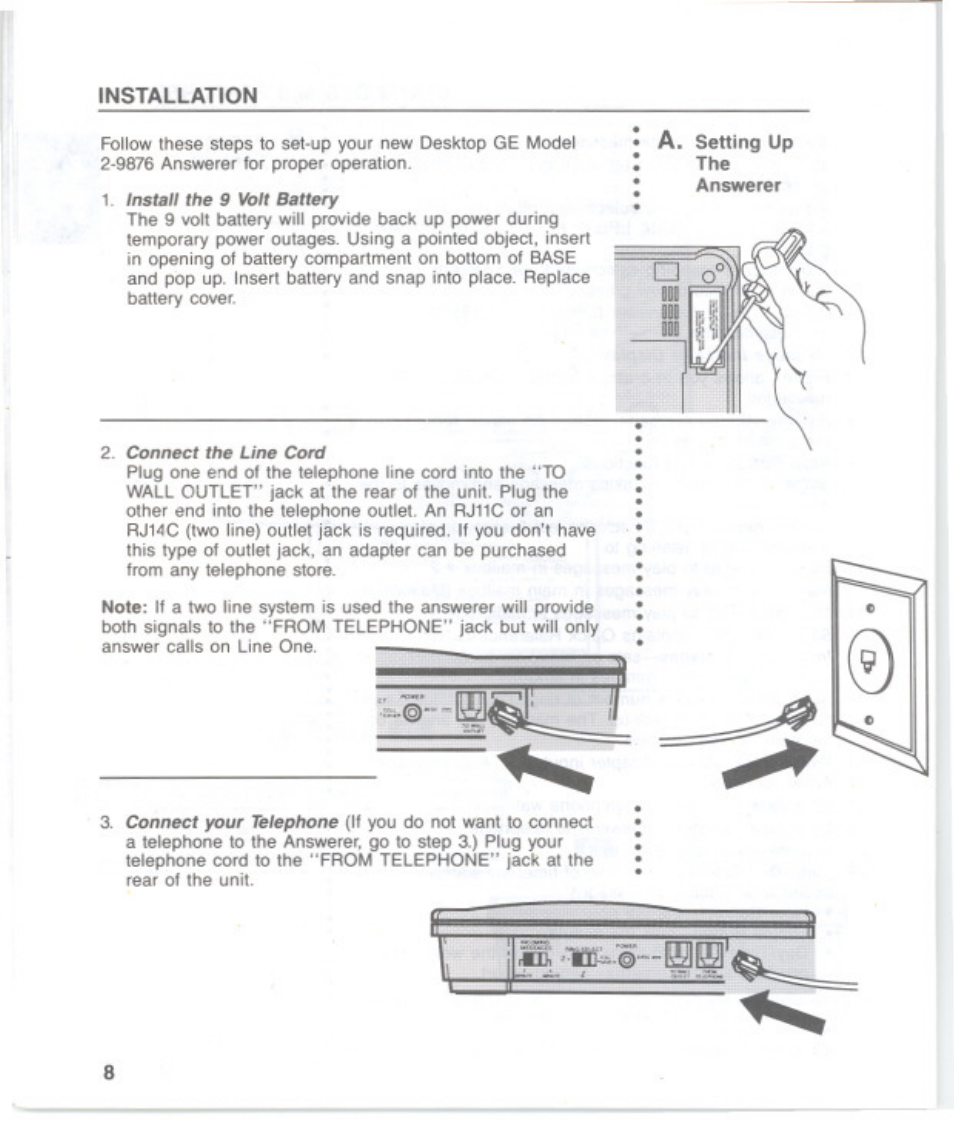 GE 2-9876 User Manual | Page 8 / 34