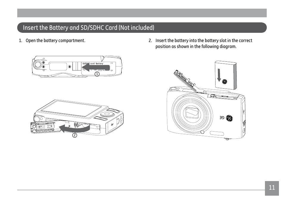 GE DIGITAL CAMERA J1470S User Manual | Page 14 / 85