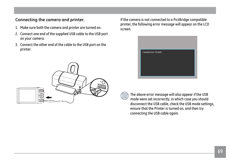 GE DIGITAL CAMERA J1470S User Manual | Page 72 / 85