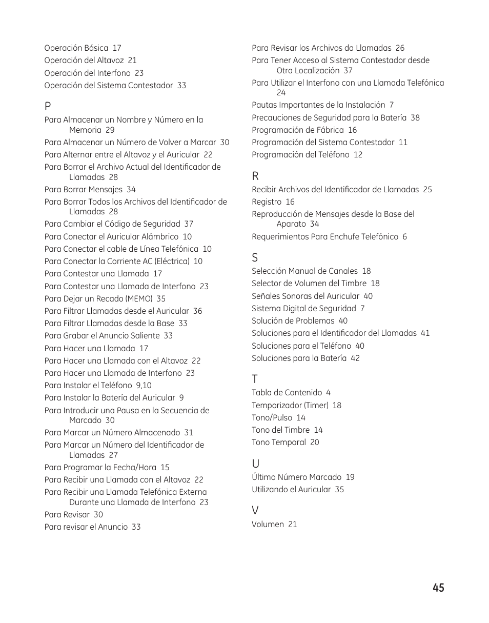 GE 27881 User Manual | Page 93 / 96