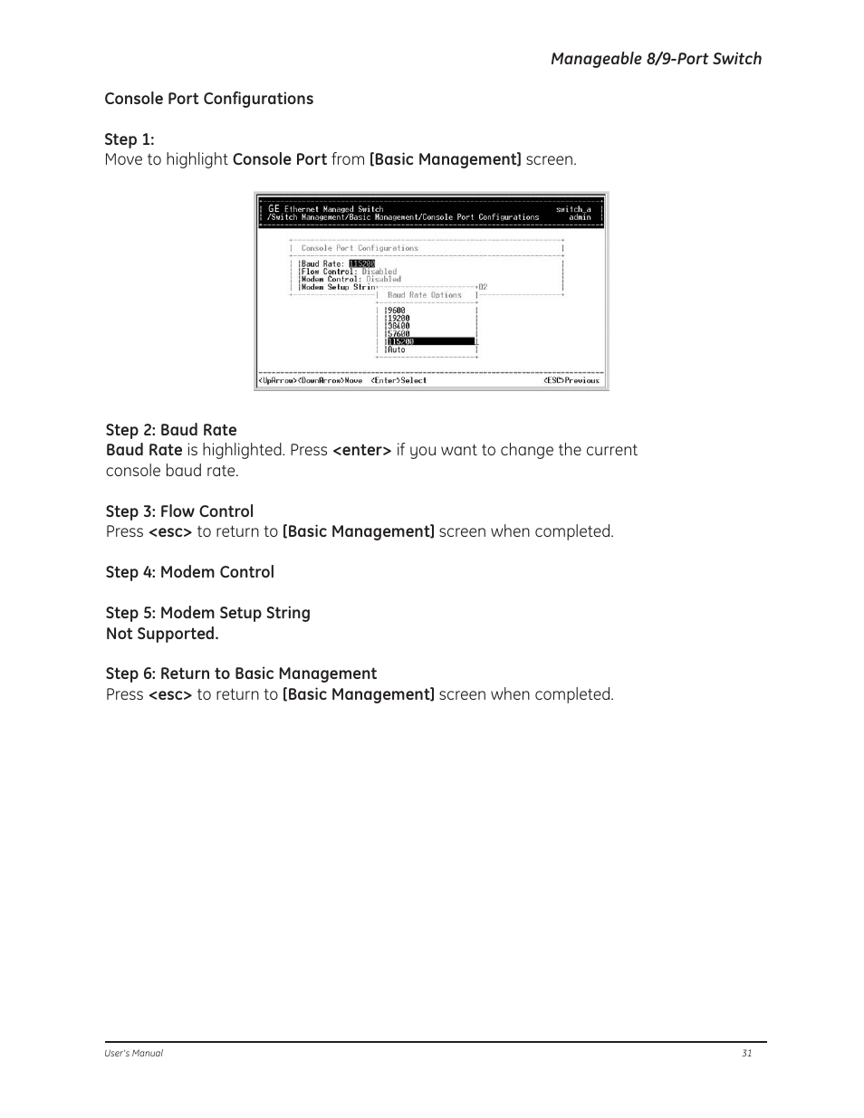 GE D-GES7600 User Manual | Page 35 / 96