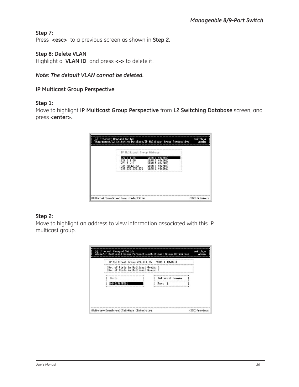 GE D-GES7600 User Manual | Page 40 / 96