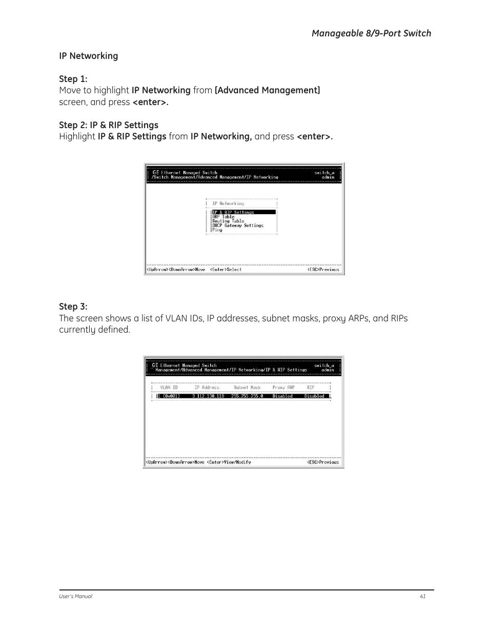 GE D-GES7600 User Manual | Page 45 / 96