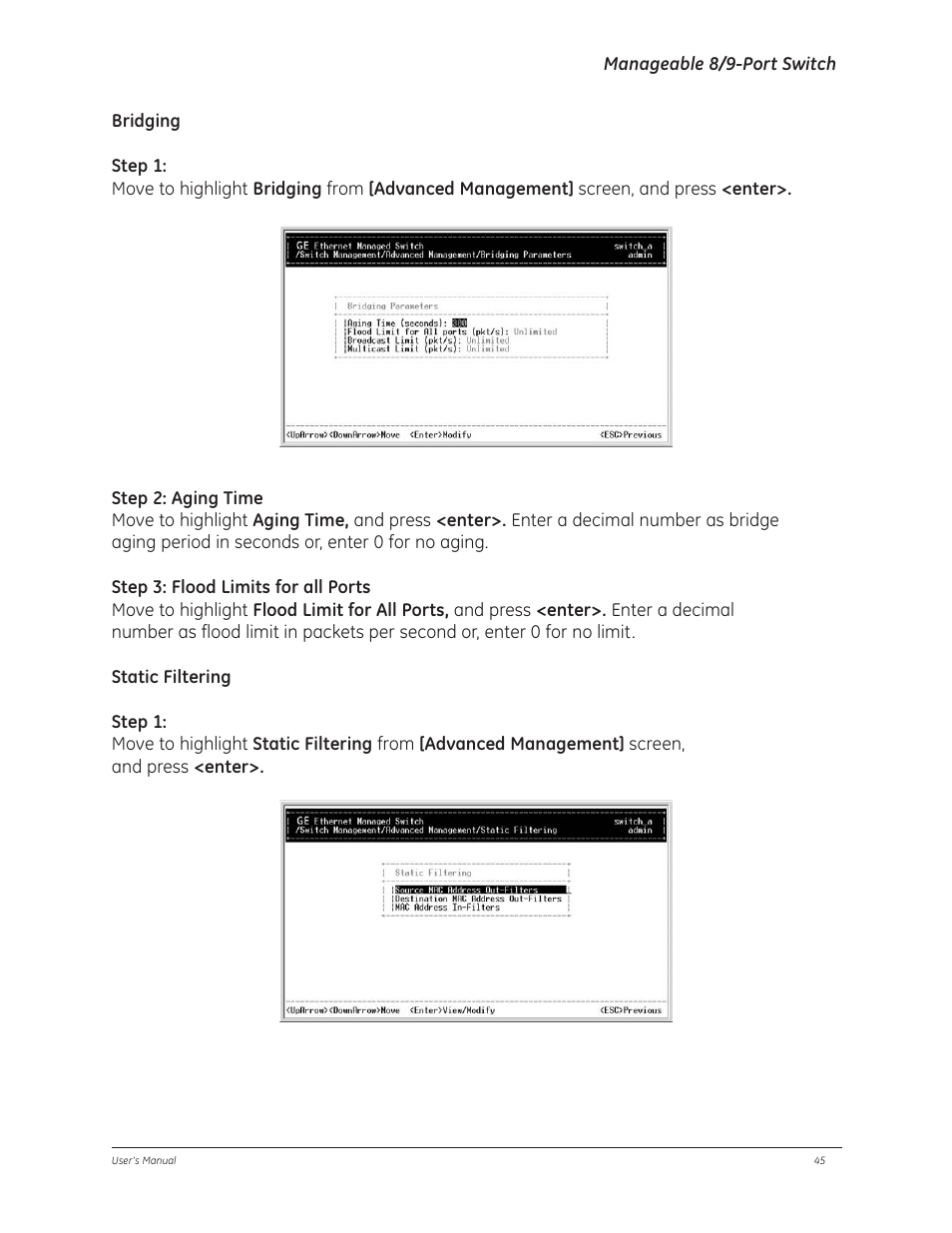 GE D-GES7600 User Manual | Page 49 / 96