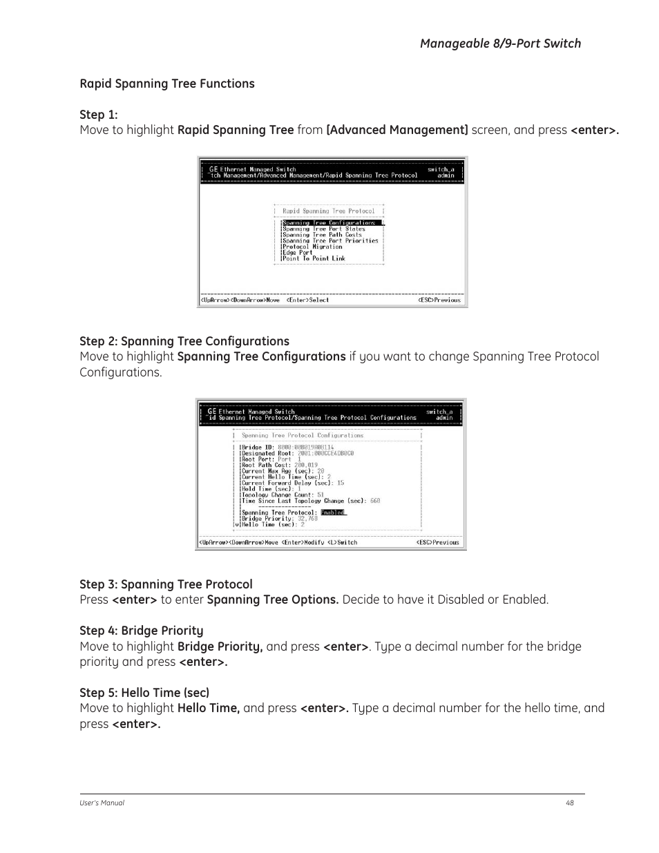 GE D-GES7600 User Manual | Page 52 / 96