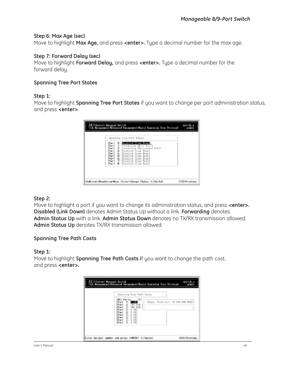 GE D-GES7600 User Manual | Page 53 / 96