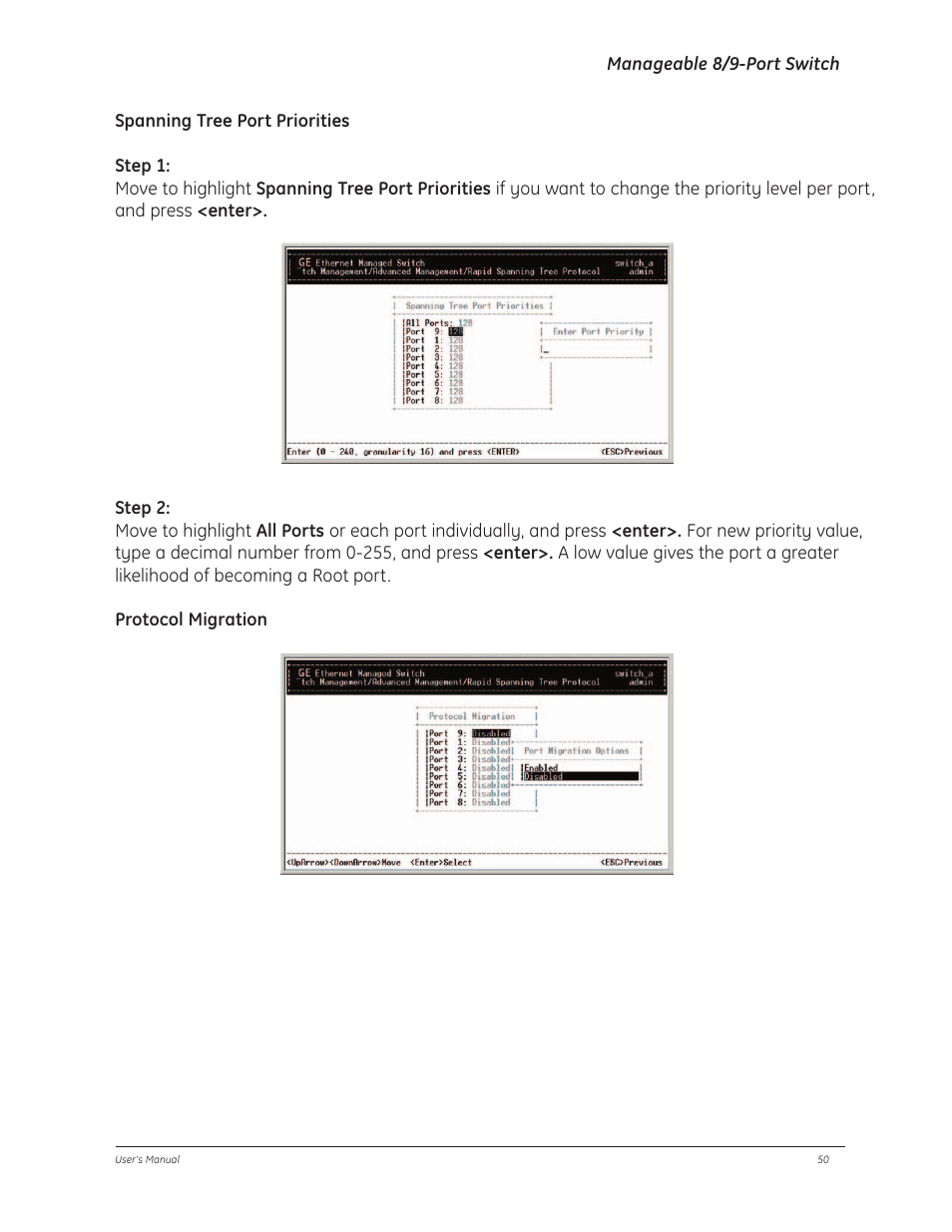 GE D-GES7600 User Manual | Page 54 / 96