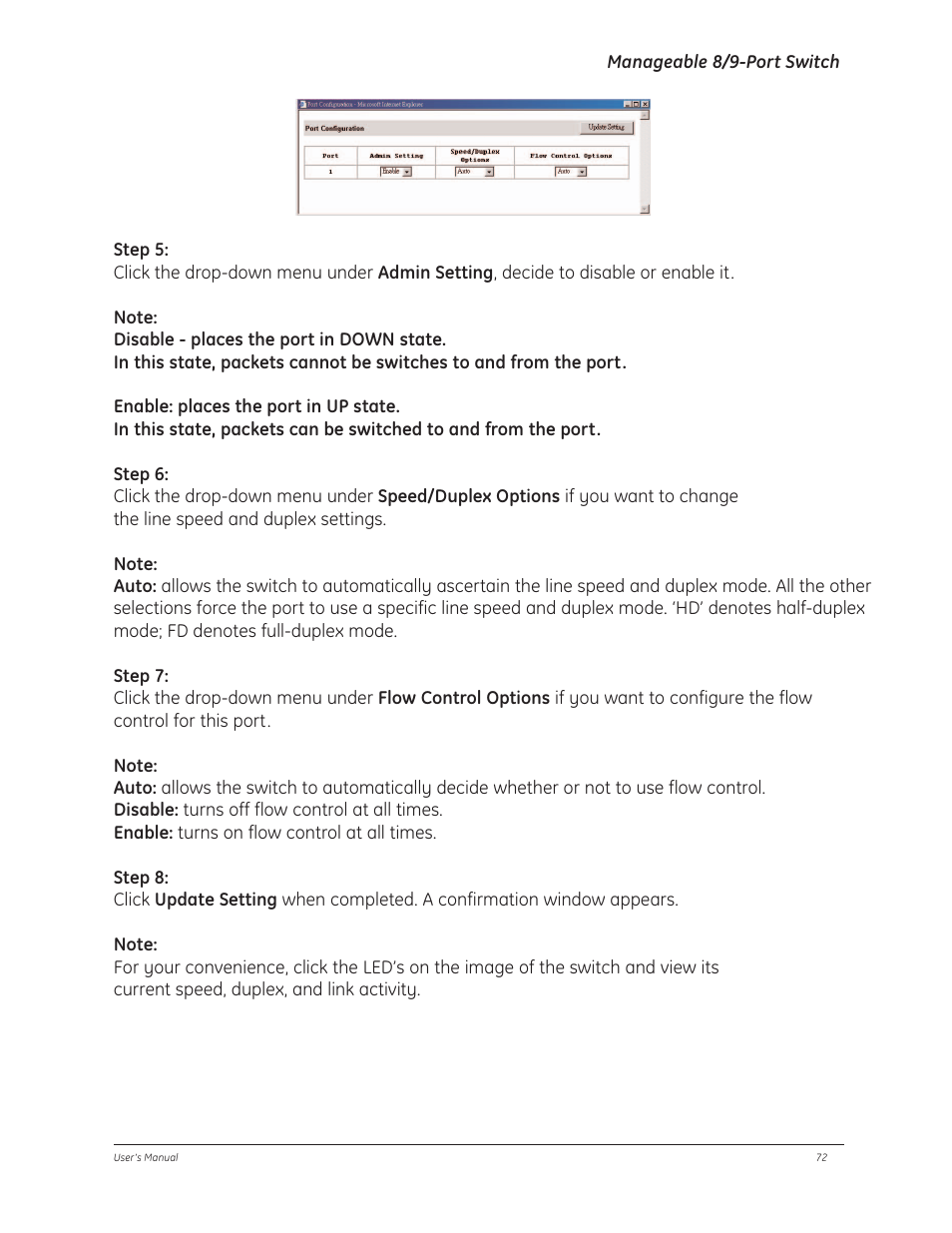 GE D-GES7600 User Manual | Page 76 / 96