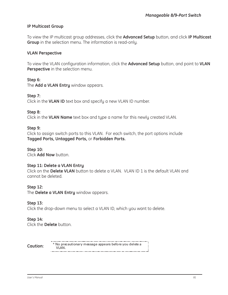 GE D-GES7600 User Manual | Page 85 / 96