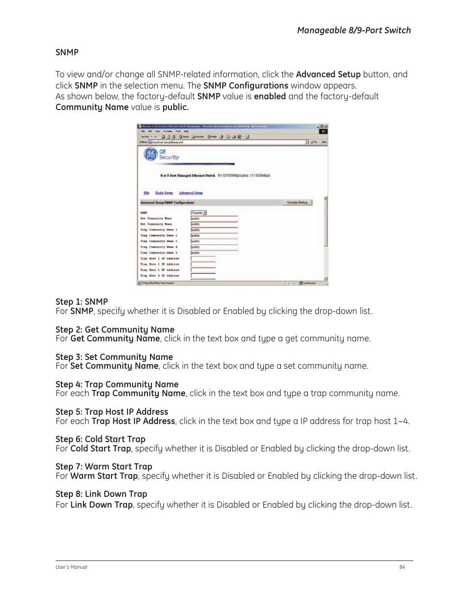 GE D-GES7600 User Manual | Page 88 / 96