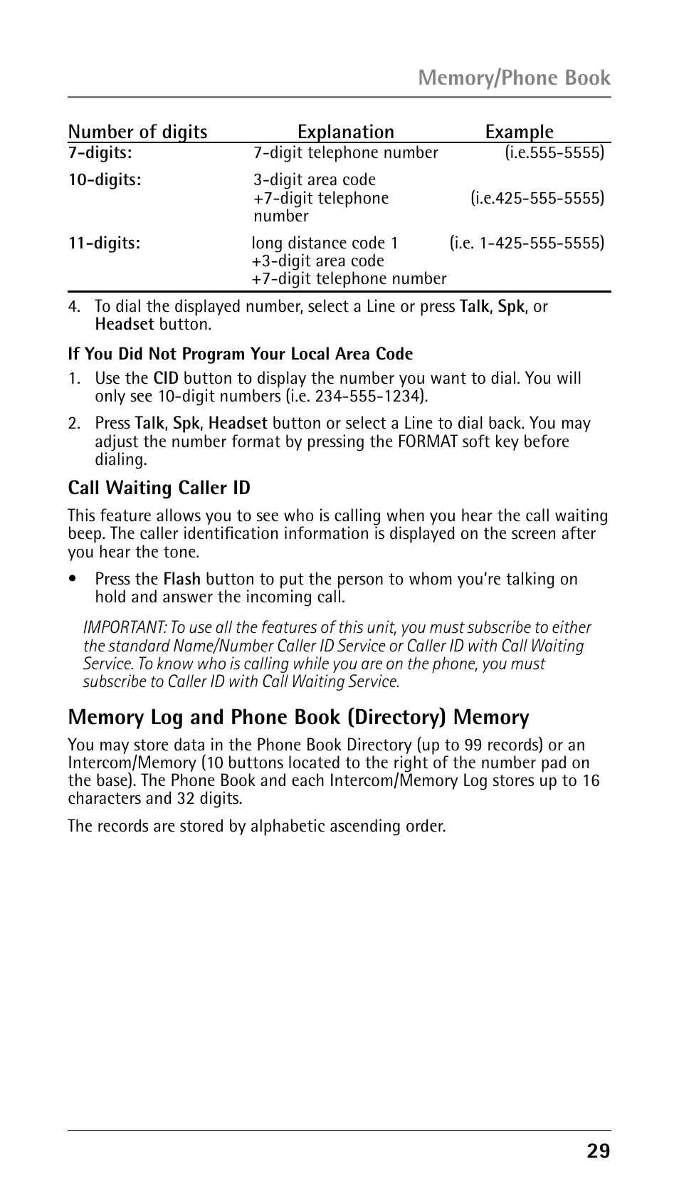 GE 25210 User Manual | Page 29 / 92