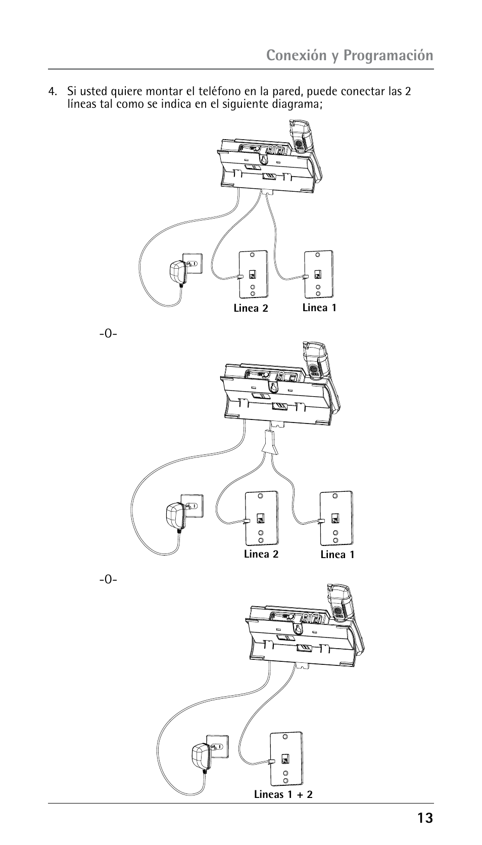 Conexión y programación | GE 25210 User Manual | Page 59 / 92