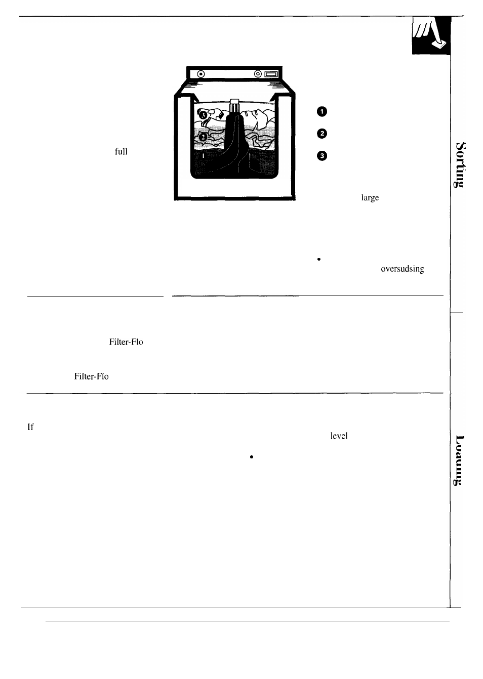 How to load your washer | GE WA9895S User Manual | Page 15 / 28
