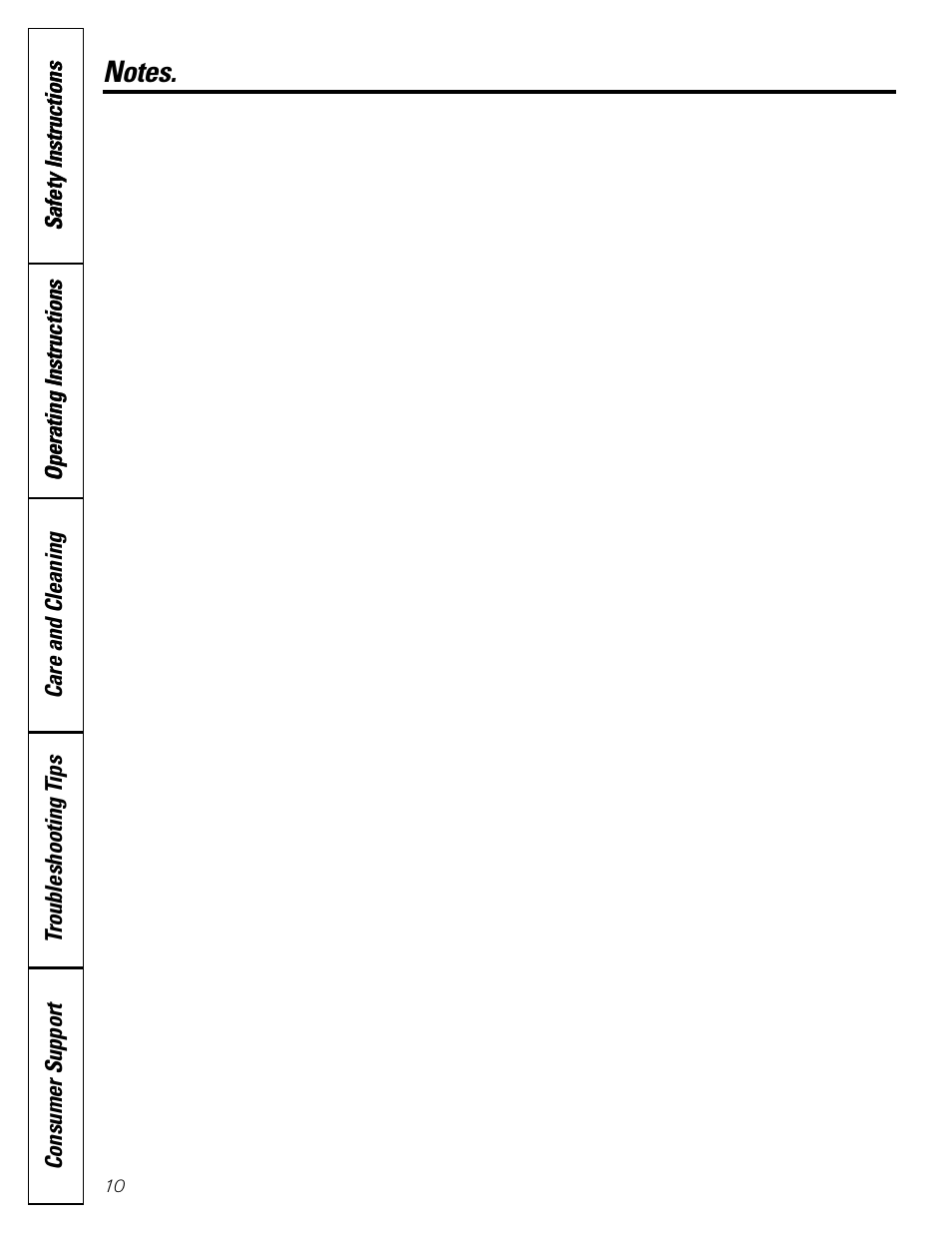 GE AHW30 User Manual | Page 10 / 24