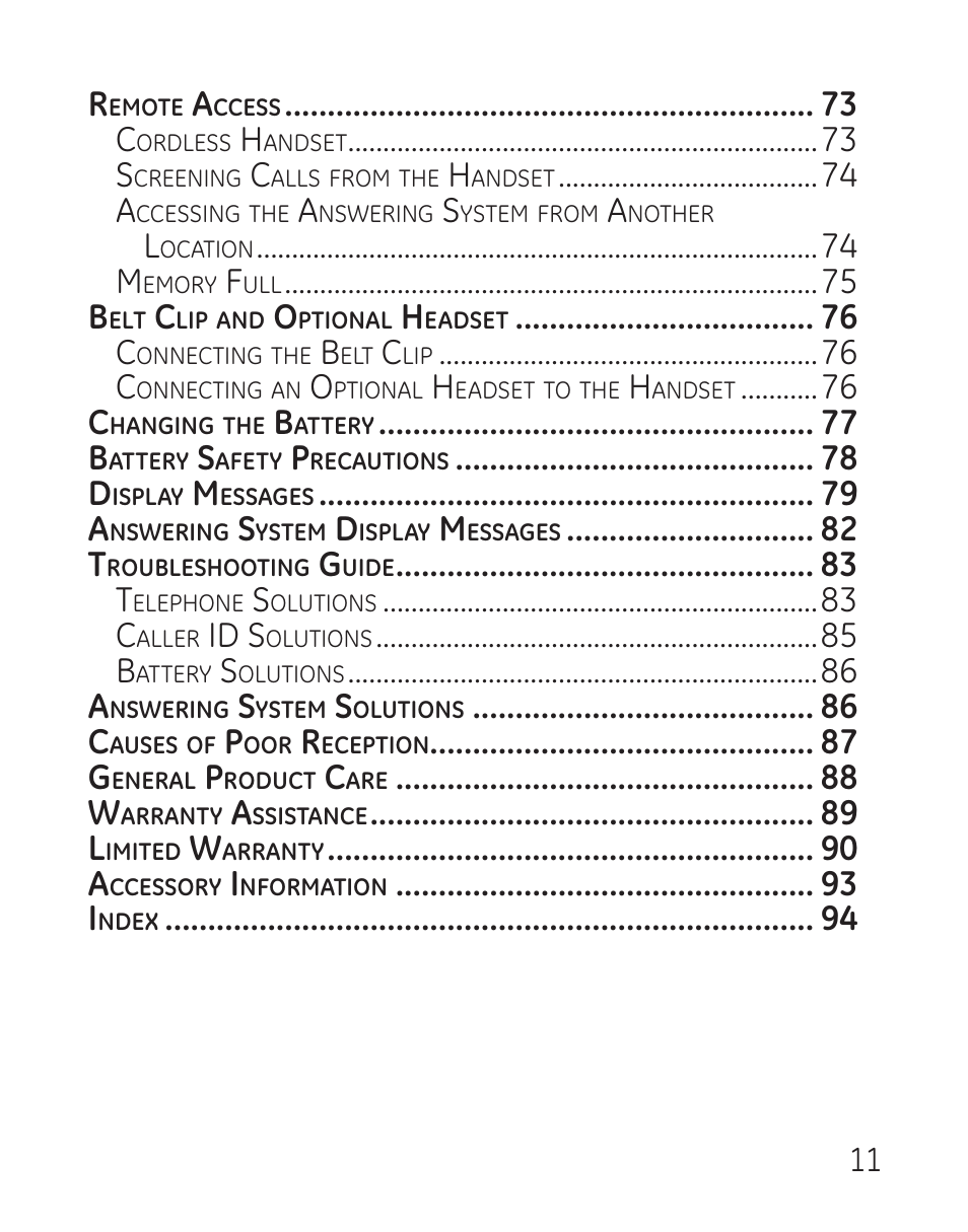 Id s | GE 29115 Series User Manual | Page 11 / 196