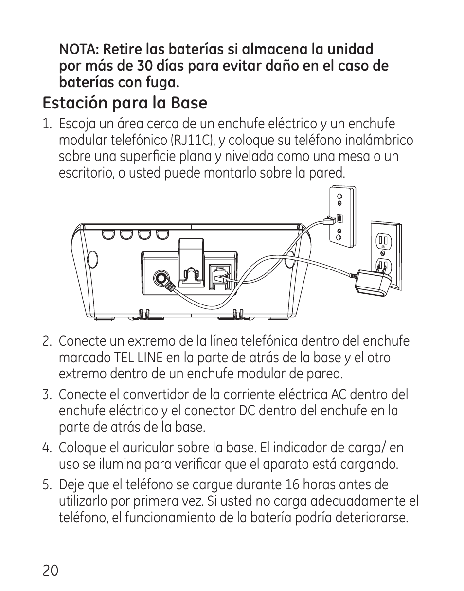 Estación para la base | GE 29115 Series User Manual | Page 118 / 196