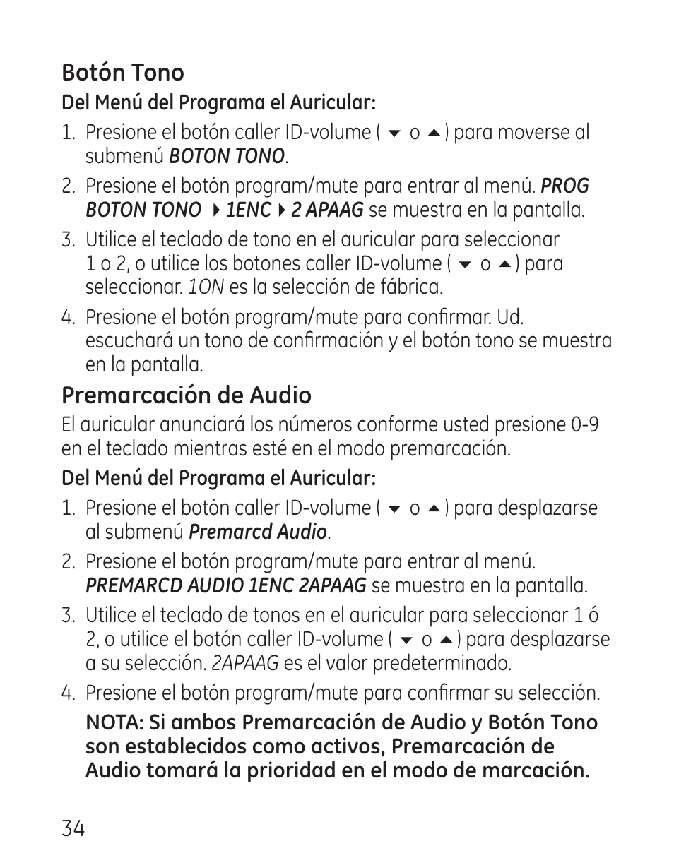 GE 29115 Series User Manual | Page 132 / 196