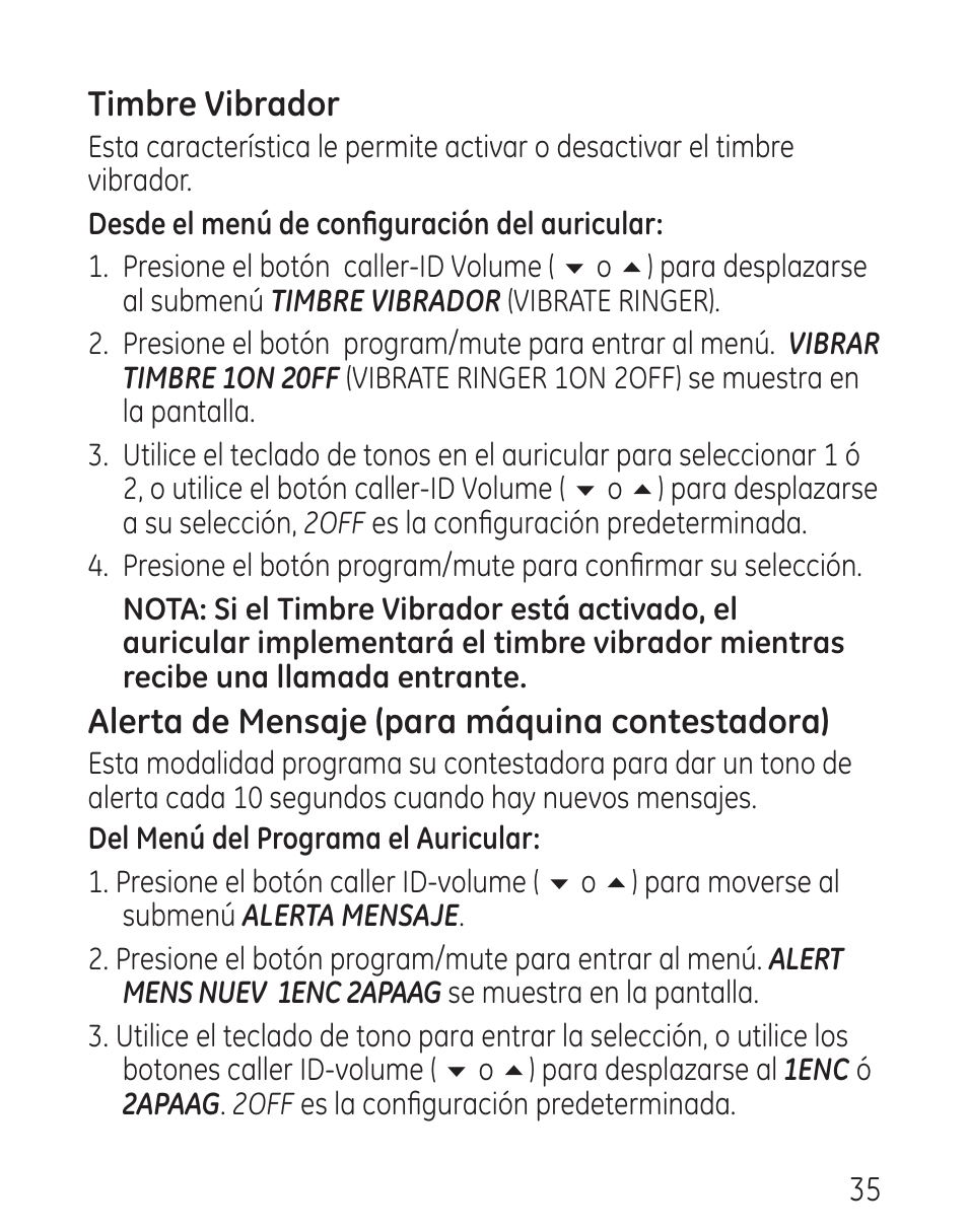 GE 29115 Series User Manual | Page 133 / 196