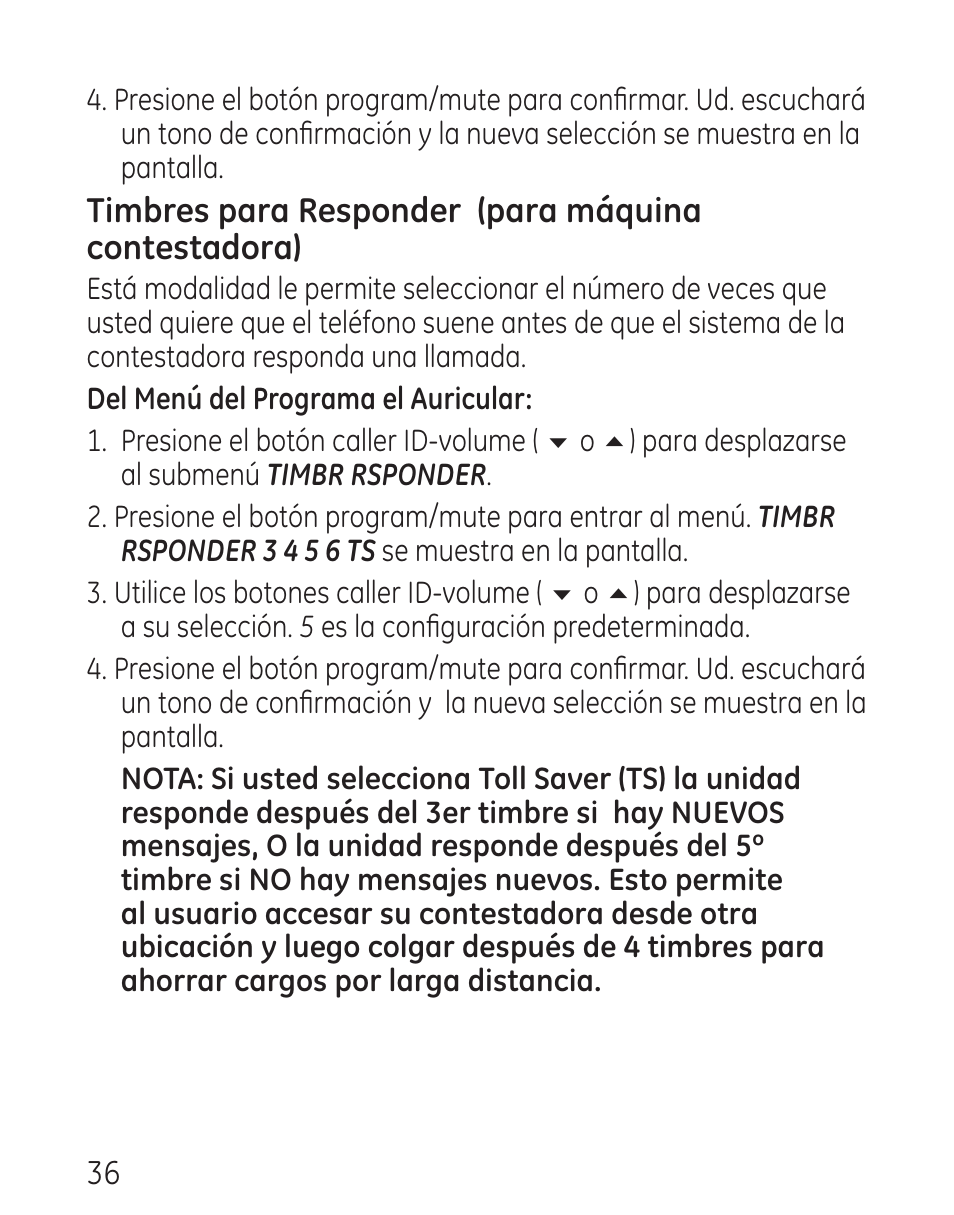 GE 29115 Series User Manual | Page 134 / 196