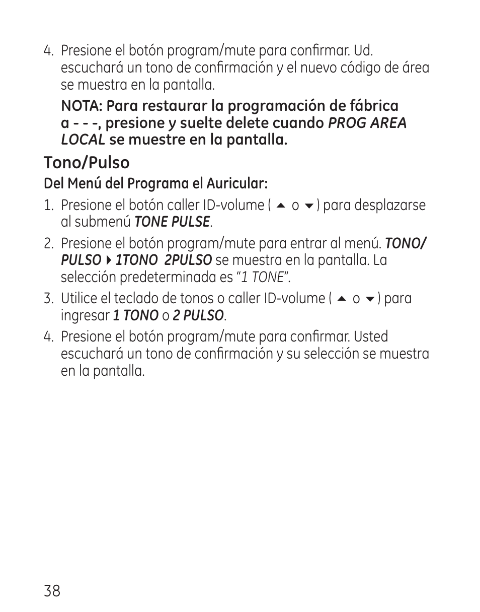 GE 29115 Series User Manual | Page 136 / 196