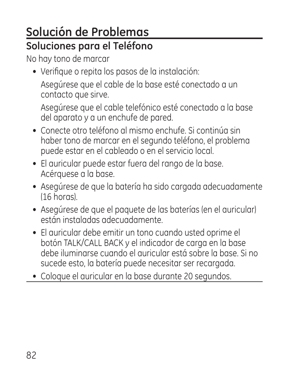 Solución de problemas | GE 29115 Series User Manual | Page 180 / 196