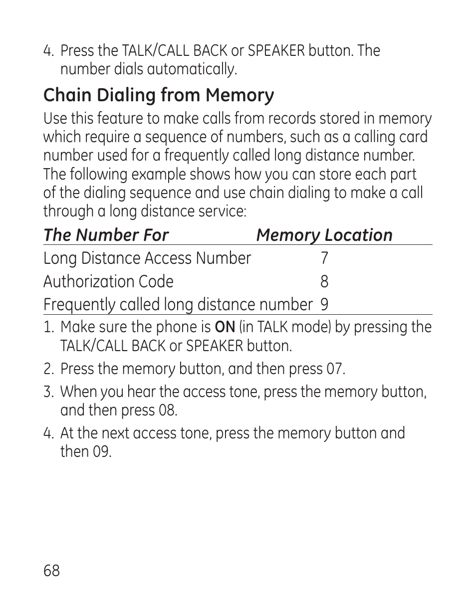 GE 29115 Series User Manual | Page 68 / 196