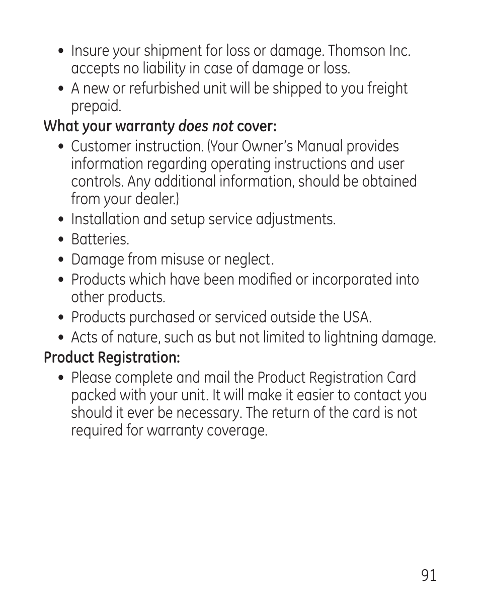 GE 29115 Series User Manual | Page 91 / 196