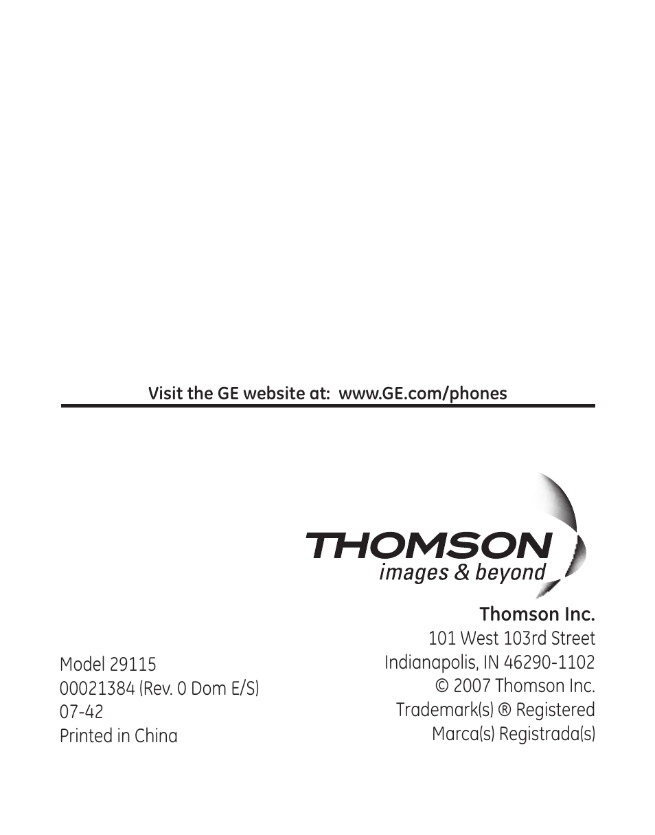 GE 29115 Series User Manual | Page 98 / 196