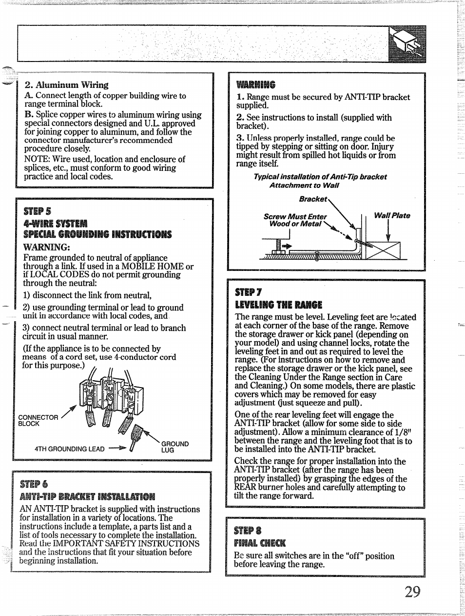 Sfipi, Li¥elil0 the iiiii, Iimii | Spicim, Iis?iiyc?§®i, S¥if, Sïlpé, Steps fi w chick | GE 49-8255 User Manual | Page 29 / 32
