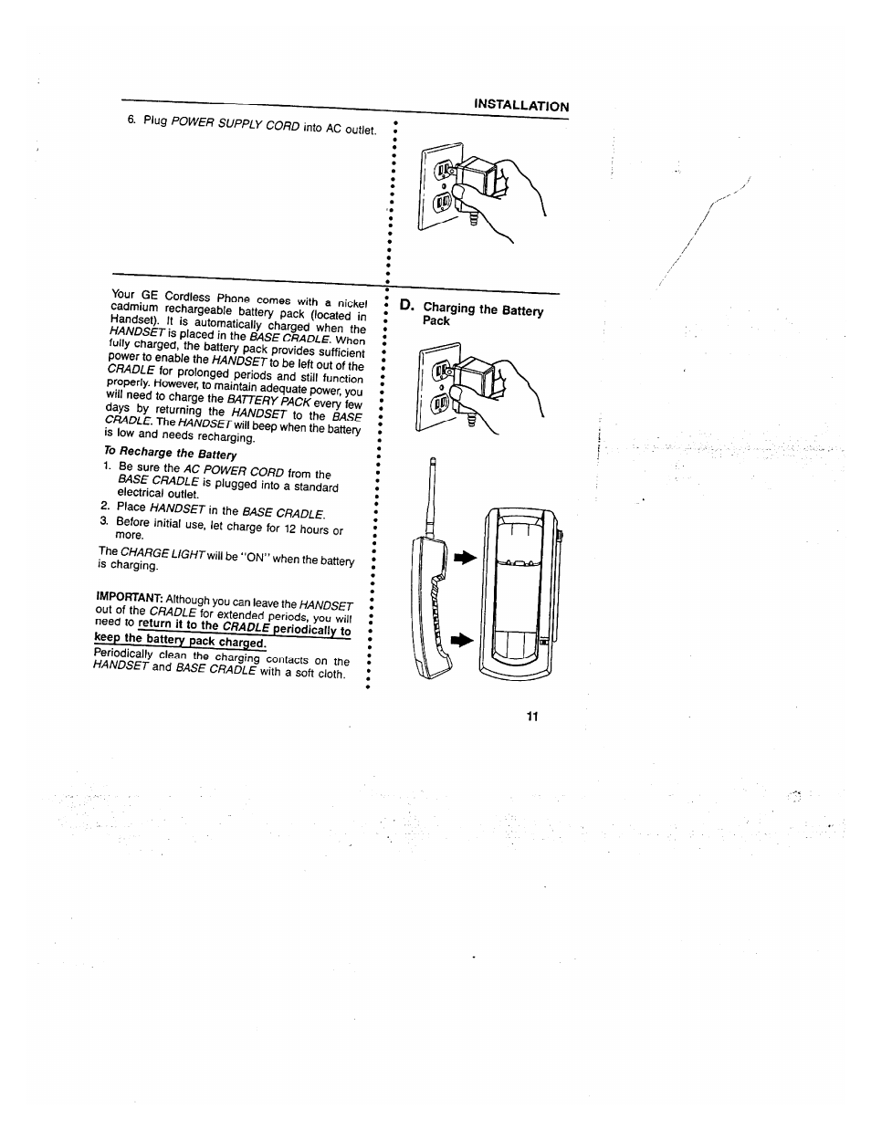 GE 2-9730 User Manual | Page 11 / 23