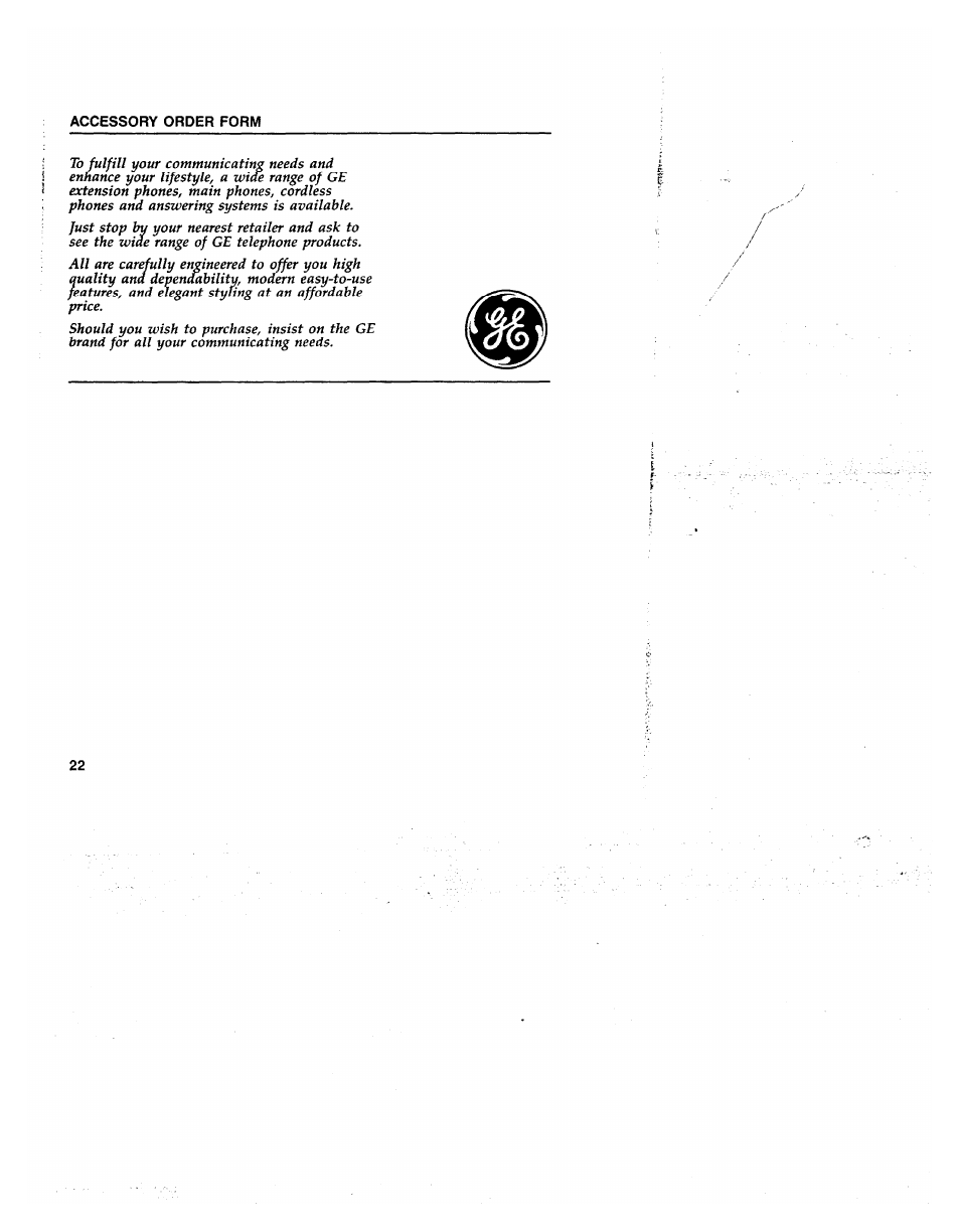 GE 2-9730 User Manual | Page 21 / 23