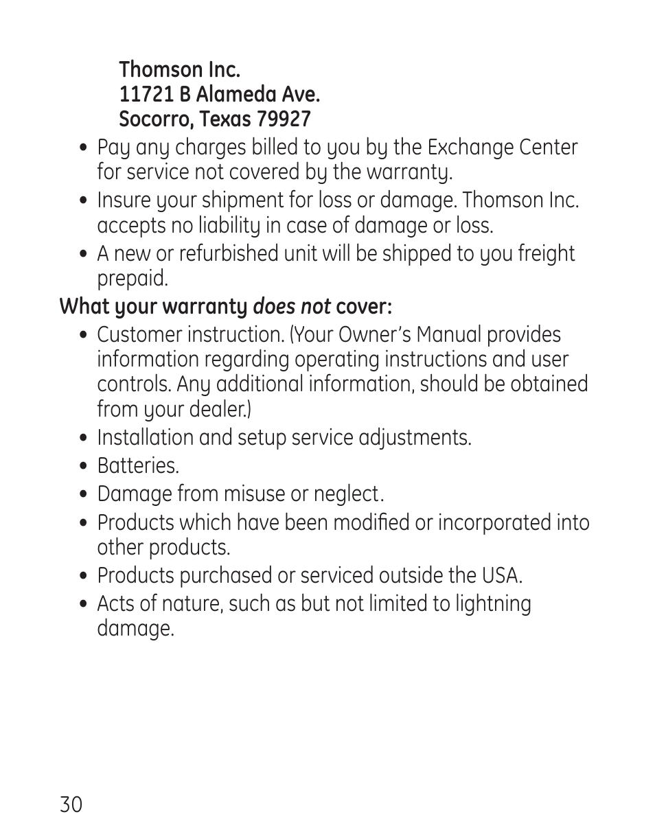 GE 29578 User Manual | Page 30 / 72