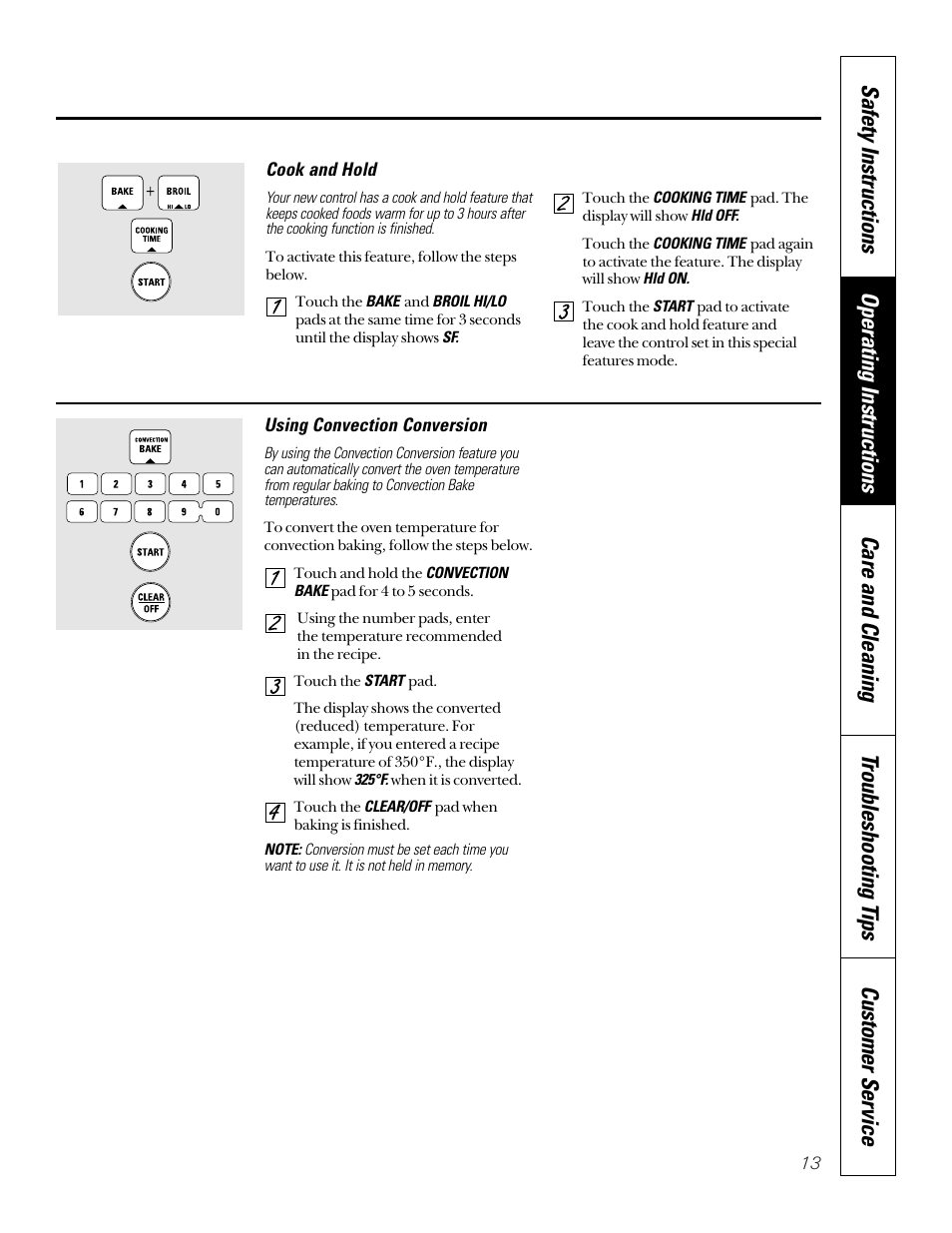 GE 49-8973-2 01-00 JR User Manual | Page 13 / 40