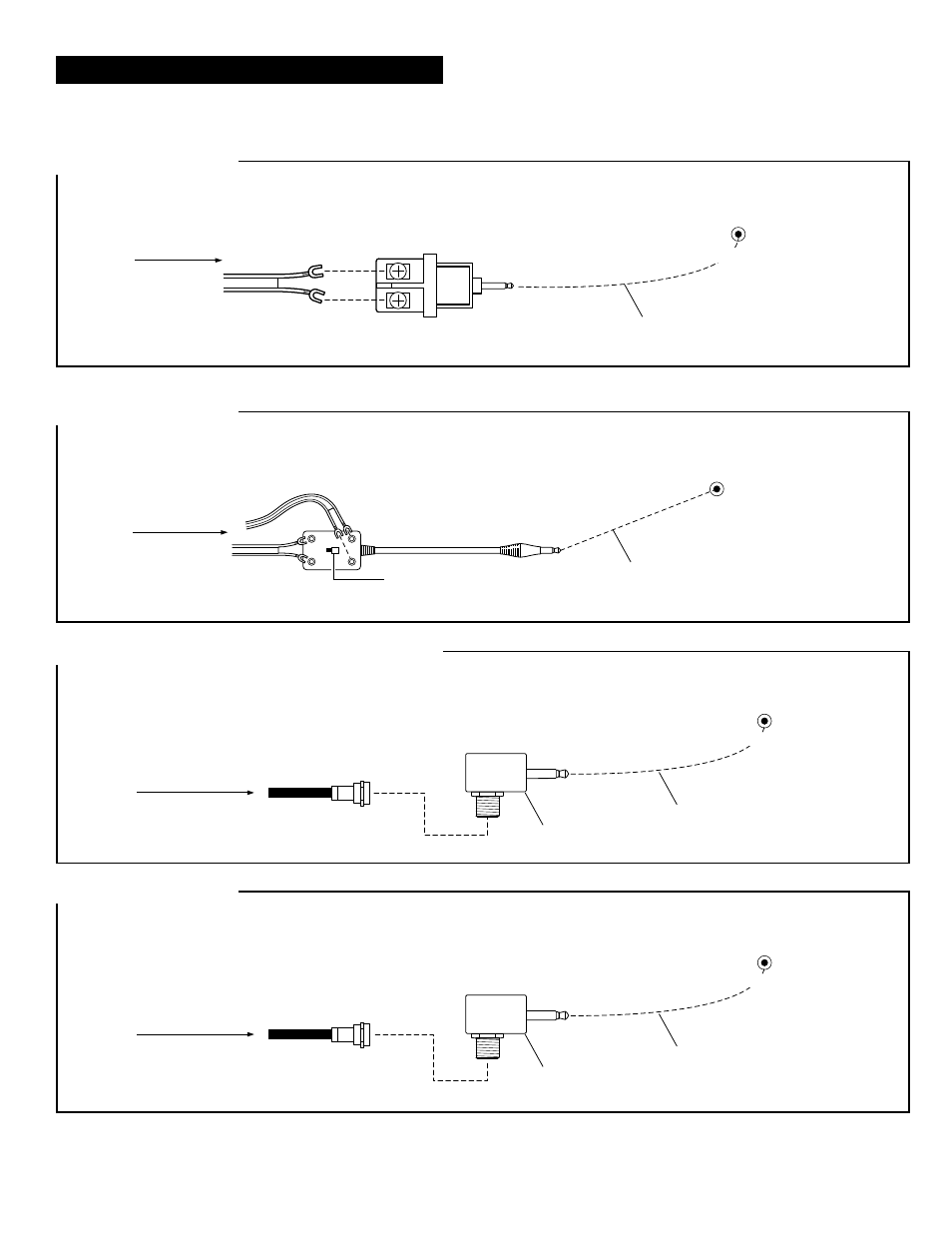 Connecting home antenna or cable-tv system, Home antenna with one flat lead, Home antenna with two flat leads | Home antenna or cable tv system, Connections, A. home antenna, B. home antenna, C. home antenna or cable-tv system, D. home antenna, 11 connecting home antenna or cable-tv systems | GE 05GP005 User Manual | Page 13 / 24