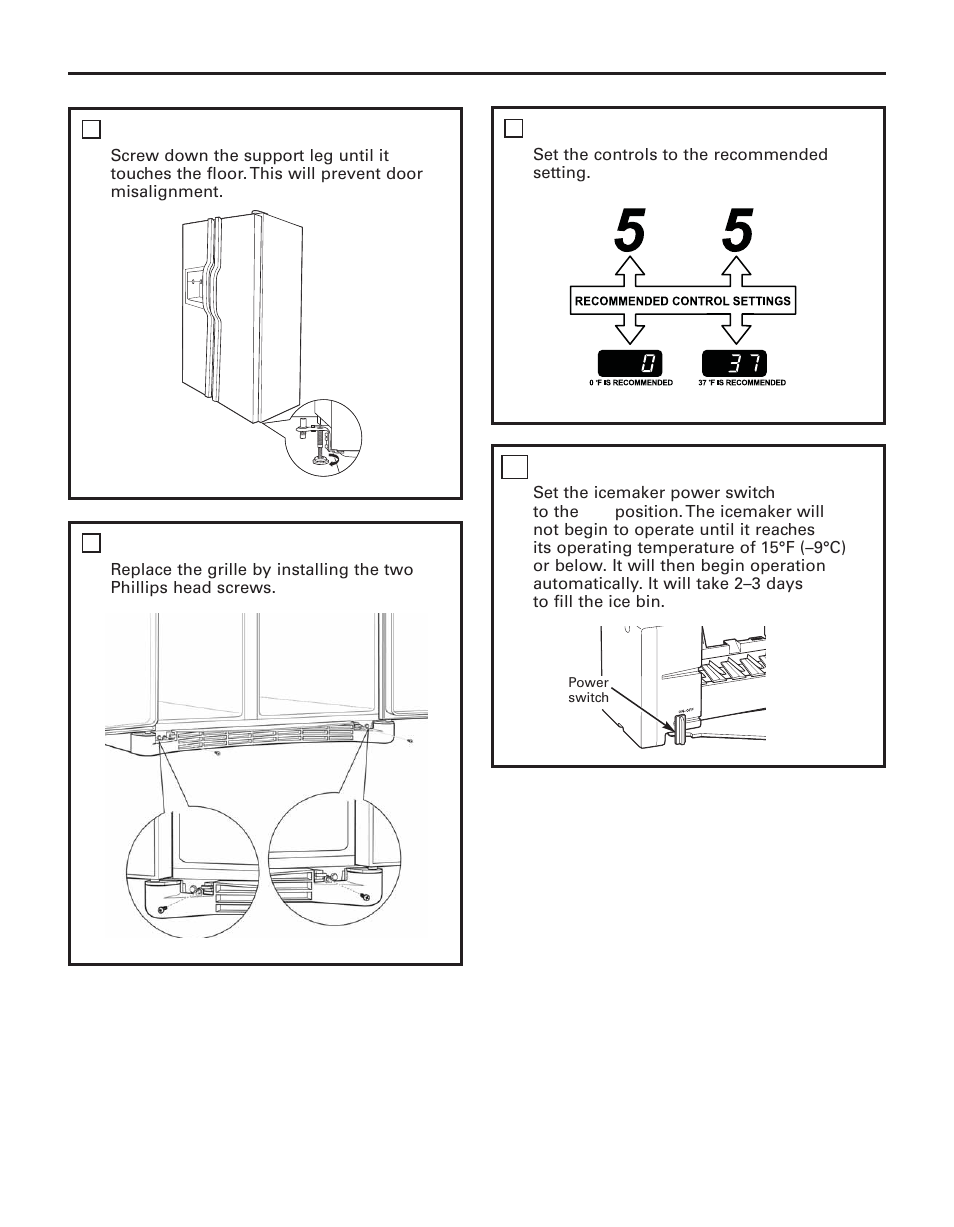 Installation instructions | GE 200D8074P043 User Manual | Page 31 / 132