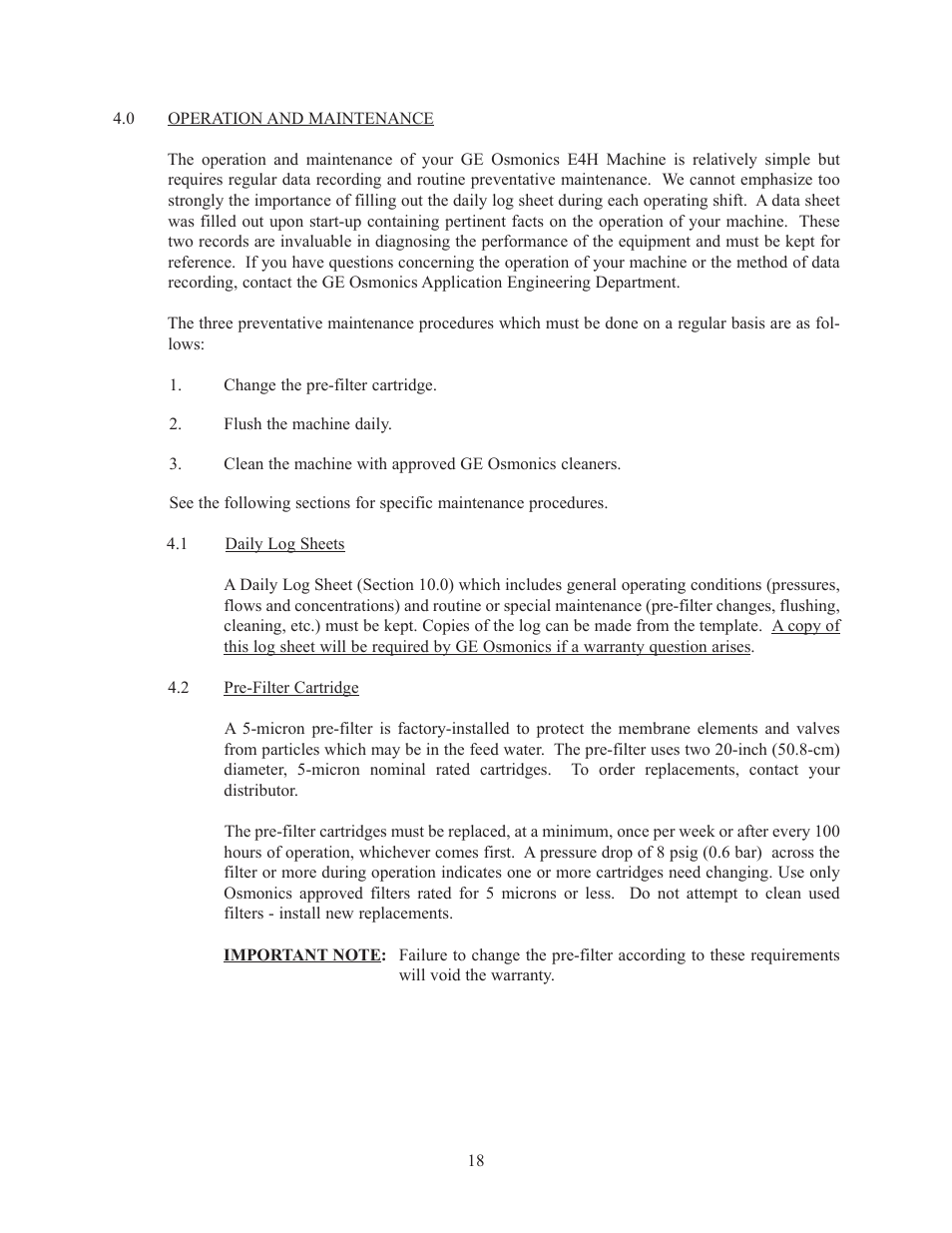 GE E4H Series User Manual | Page 24 / 44